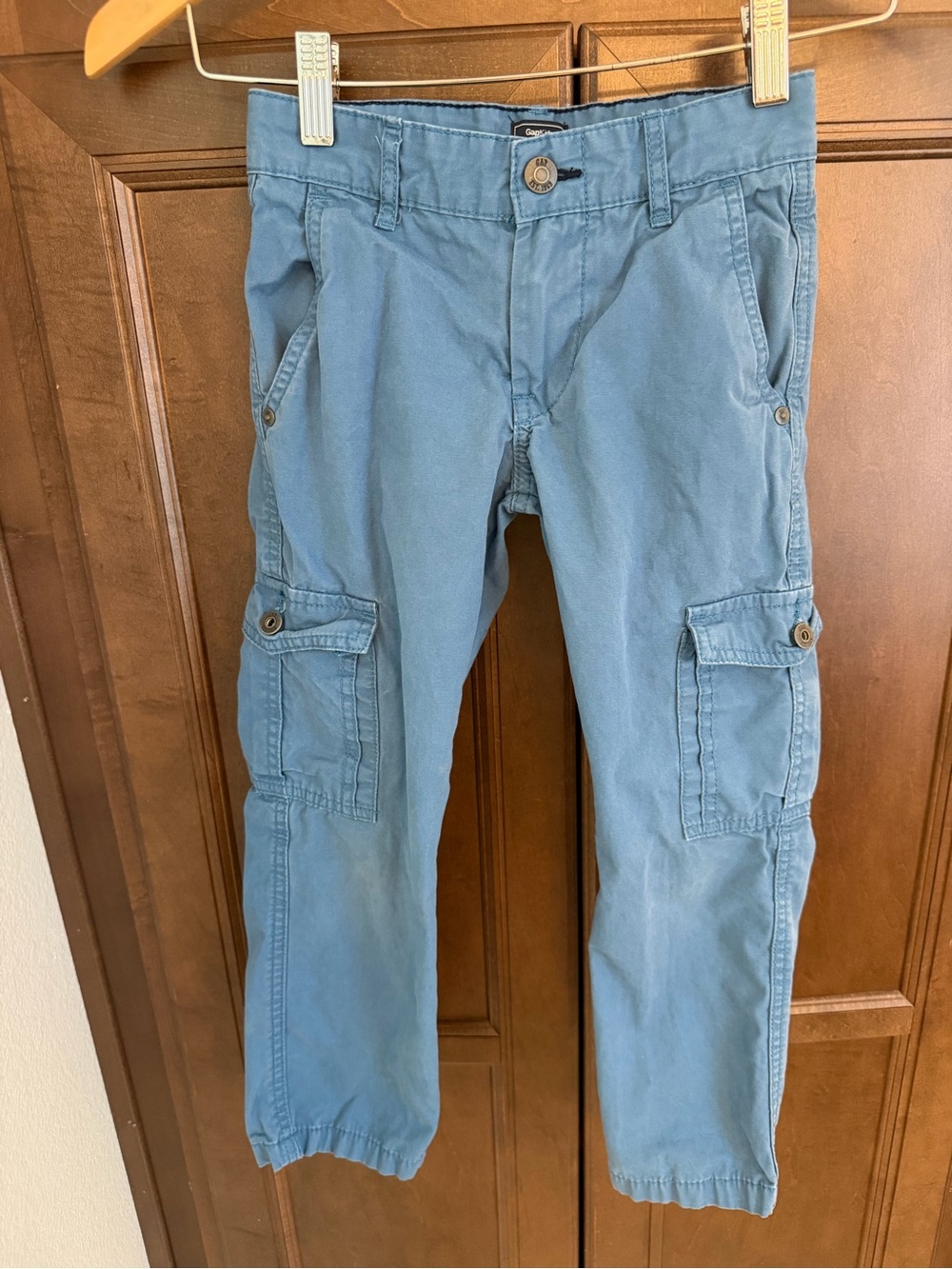 Boy's Gap Kids Blue Cargo Pants - Casual Utility Style
